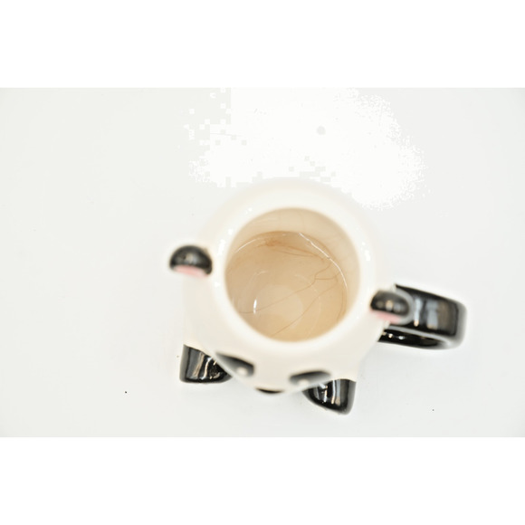 Panda Shaped Ceramic Mug with Handle – 5.25” Tall Cute Animal Design - Picture 5 of 10